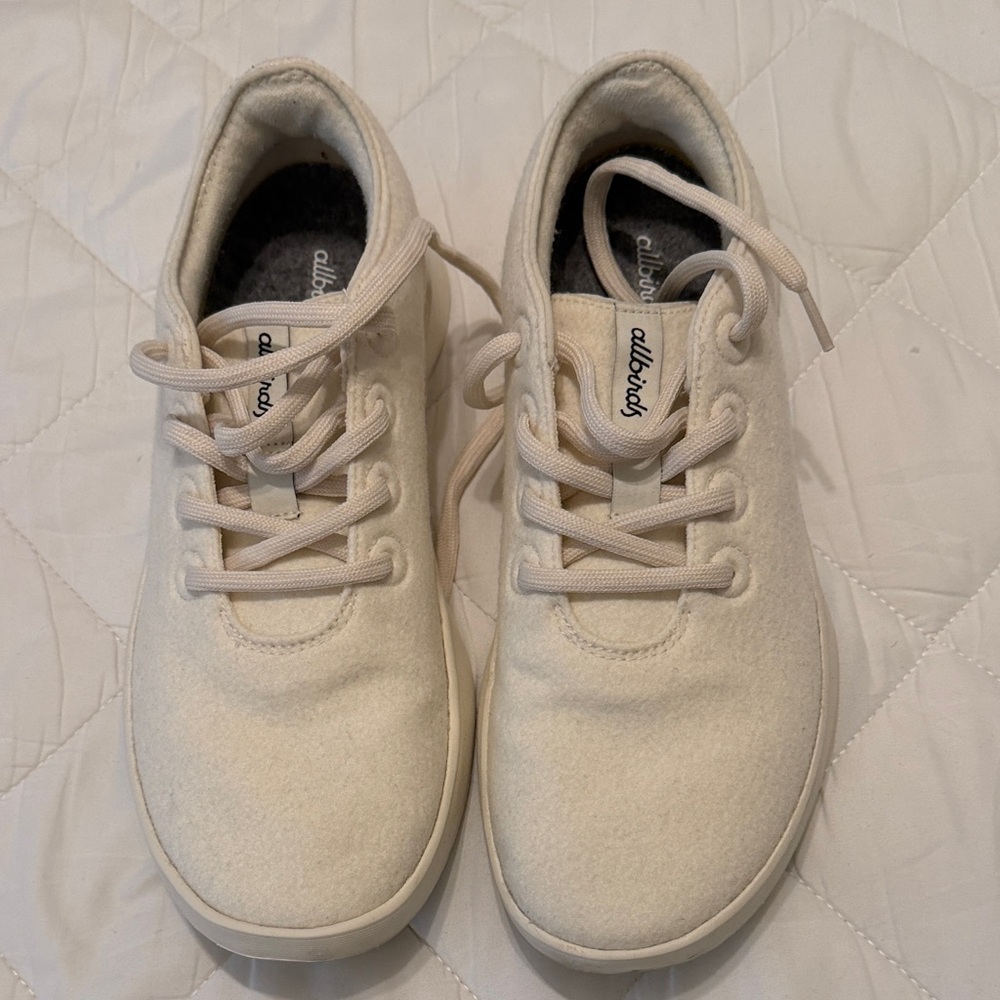 Allbirds Off-White Wool Sneakers